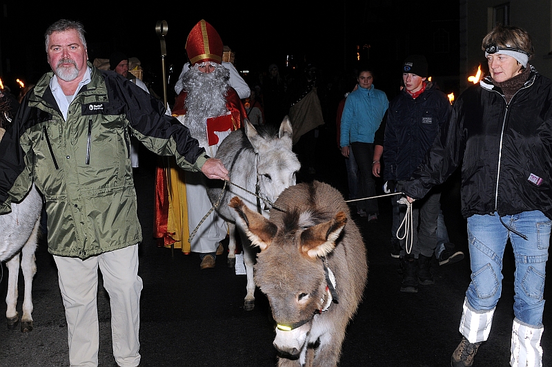 Samichlauseinzug in Hergiswil bei Willisau