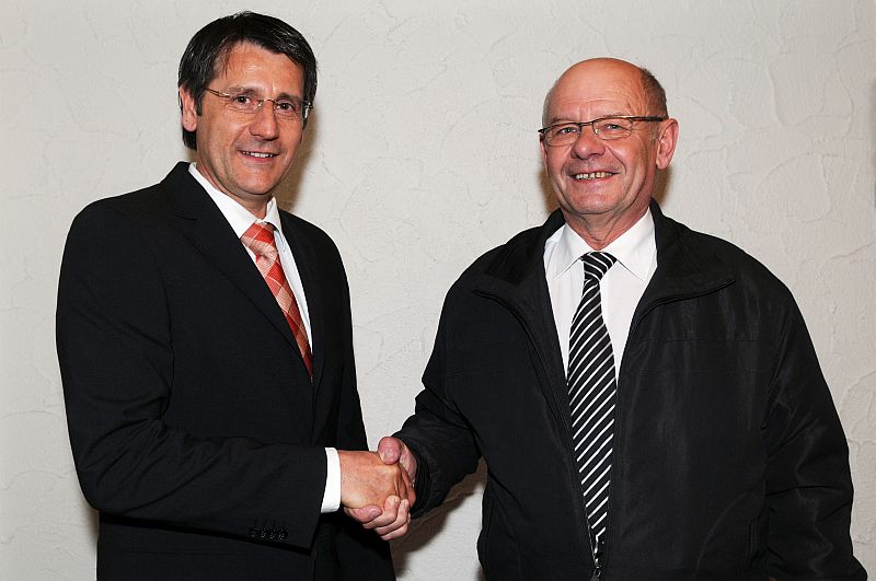 Bruno Grüter und Isidor Birrer